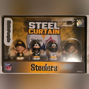 **NIB** Fisher-Price Little People NFL Pittsburgh Steelers, Series 1